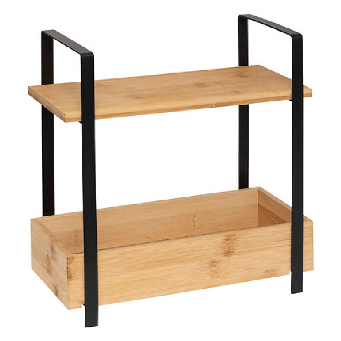 kitchenware/miscellaneous-kitchenware/5five-2-tiers-basket-shelf-ordera-black