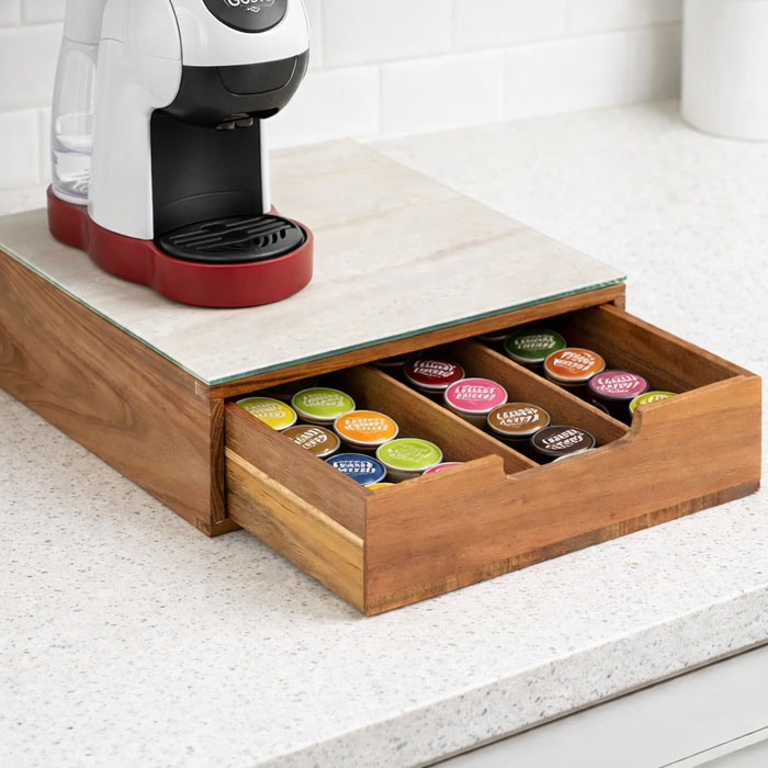 kitchenware/tea-coffee-accessories/5five-1-tier-caps-drawer-acacia
