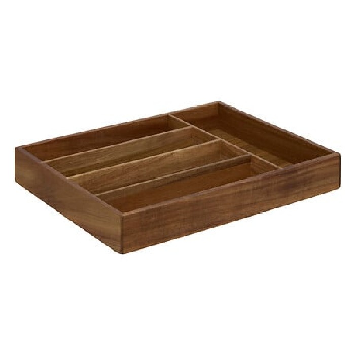 kitchenware/dish-drainers-accessories/5five-acacia-cutlery-rack-5-compartments-ts