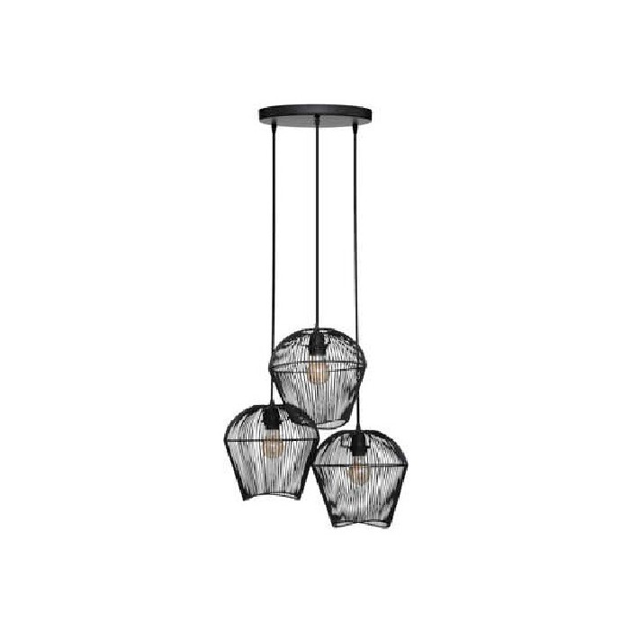 lighting/chandelier-pendant-lighting/atmosphera-jena-black-metal-pendant-lamp-x3-d26cm
