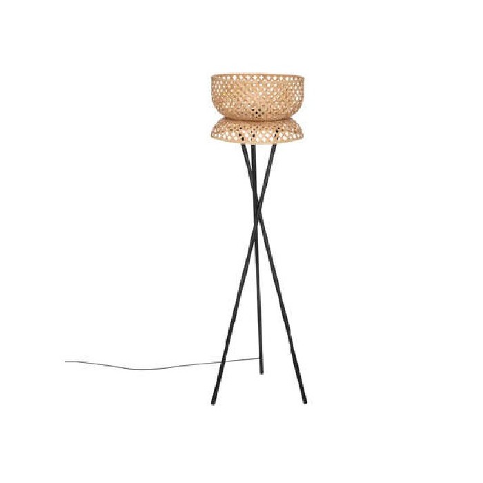 lighting/floor-lamps/atmosphera-suny-black-natural-tripod-floor-lamp-height-145cm