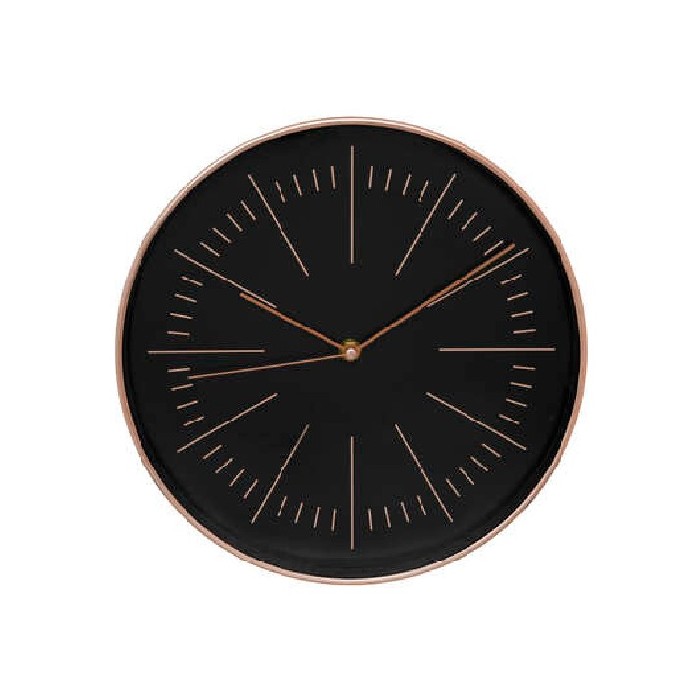 home-decor/clocks/atmosphera-edith-copper-plastic-clock-diameter-30cm