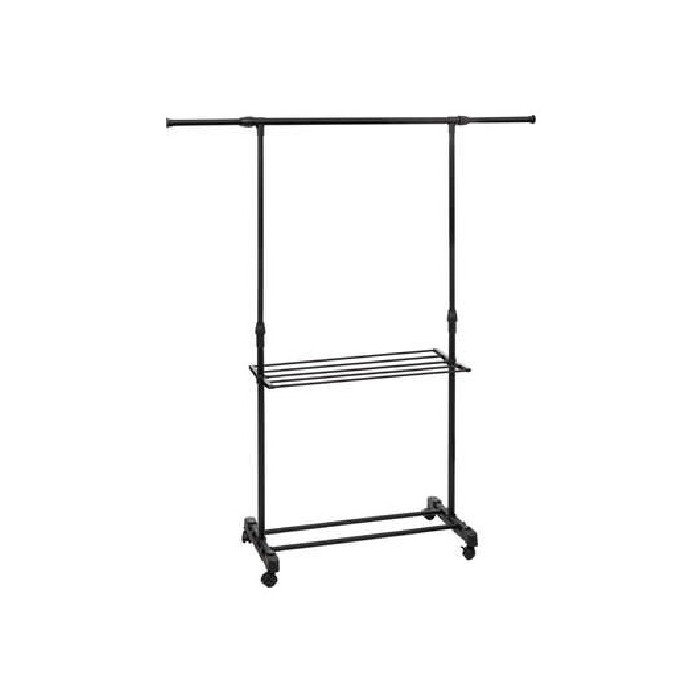 household-goods/garment-racks-wall-hooks/5five-metalplastic-black-split-pants-garment-rack