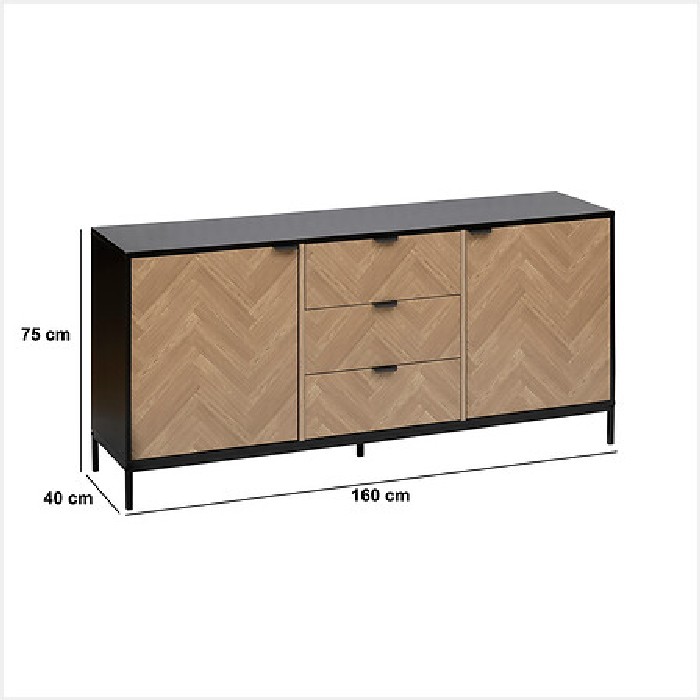 living/sideboards/5five-chevrons-buffet