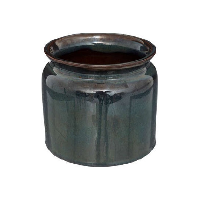 home-decor/indoor-pots-plant-stands/atmosphera-blue-glazed-ceramic-pot-bota-height-15cm-x-diameter-17cm