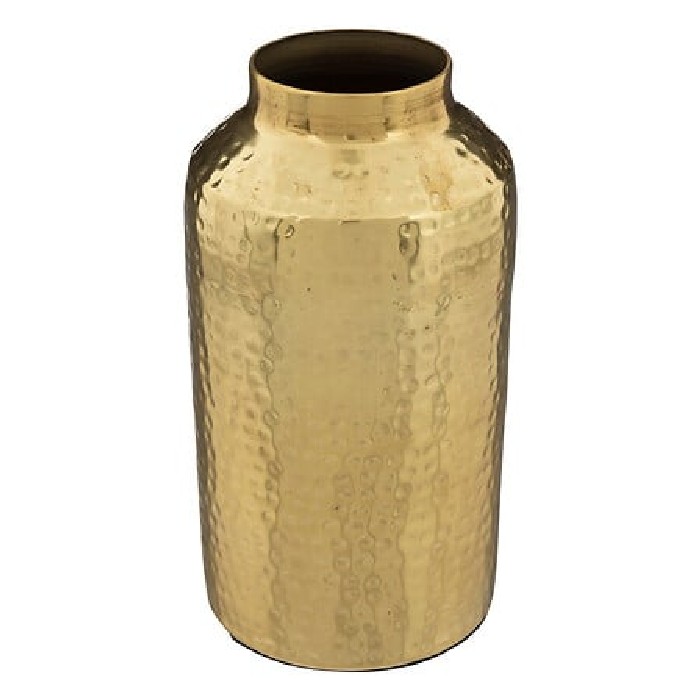 home-decor/vases/atmosphera-gold-hammered-vase-h19cm