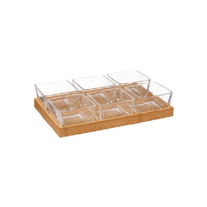 tableware/serveware/sg-secret-de-gourmet-appetizer-set-bamboo-glass-7pcs