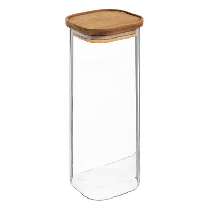 kitchenware/food-storage/5five-jar-square-glass-with-acacia-2l-hermetic