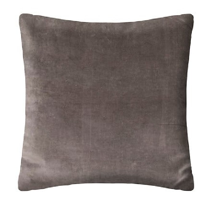 home-textiles/cushions-cushion-covers/atmosphera-cushion-cotton-velvet-otto-grey-55cm-x-55cm