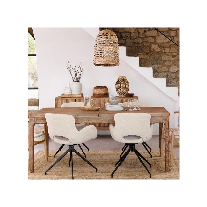 dining/dining-chairs/atmosphera-armchair-kale-ivory-white