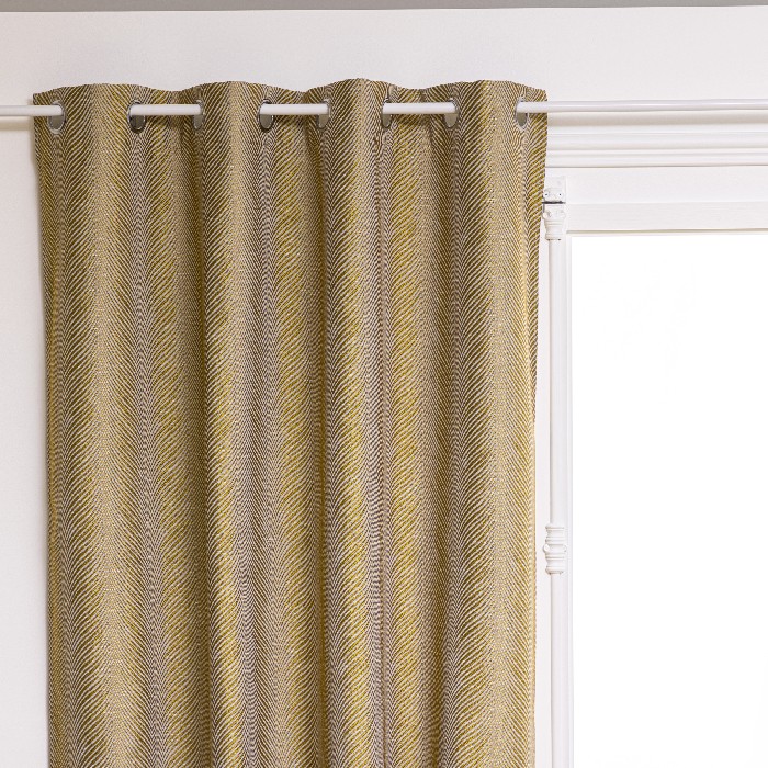 home-textiles/curtains-blinds/atmosphera-dana-jacquard-blackout-curtain-140-x-260-cm-ocher