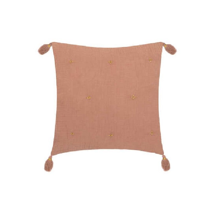 home-textiles/cushions-cushion-covers/atmosphera-cushion-gauze-embr-gold-pi-40cm-x-40cm