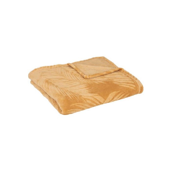 home-textiles/blankets-throws/atmosphera-blanket-fla-brsh-zoa-ocher-125cm-x-150cm