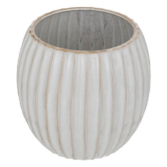 home-decor/indoor-pots-plant-stands/atmosphera-reactive-ceramic-pot-café-whitebeige-diameter-19cm-x-h18cm