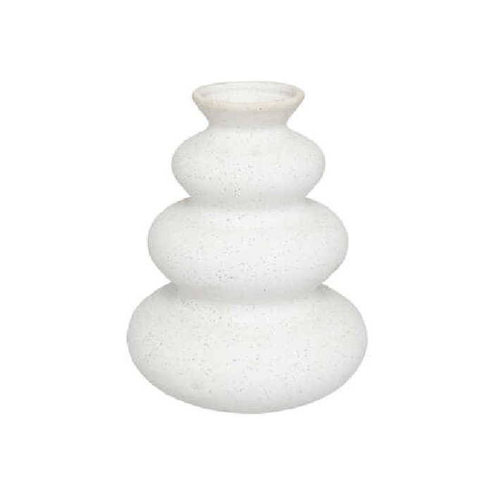 home-decor/vases/atmosphera-sandy-white-ceramic-vase-olm-height-20cm