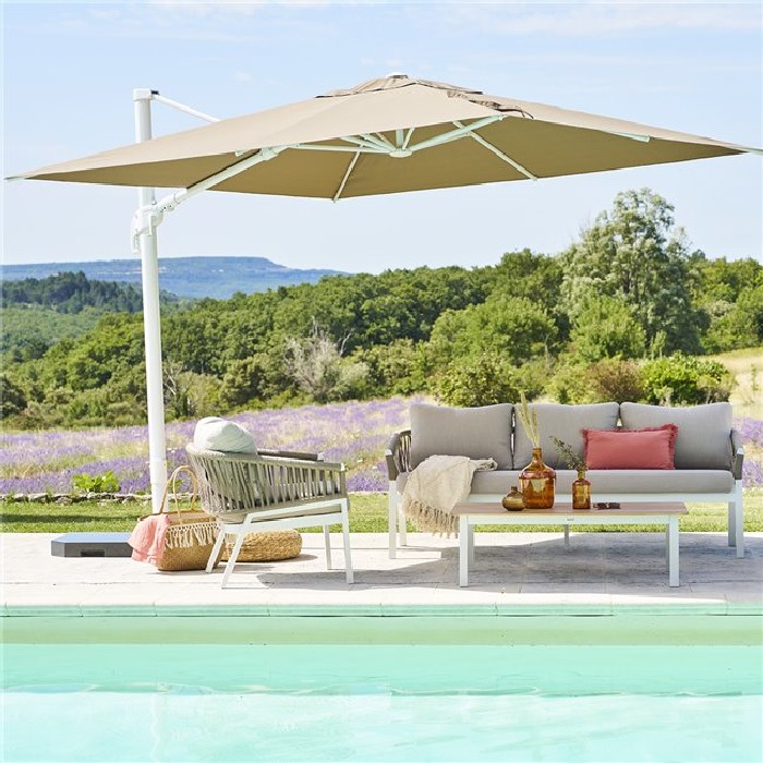 outdoor/umbrellas-bases/hespéride-melhia-white-hazelnut-offset-olefin-tilting-parasol-3-x-3-m
