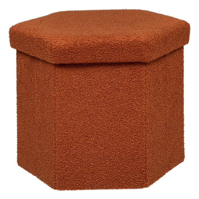 living/seating-accents/atmosphera-jaiko-amber-hexagonal-boucle-folding-stool