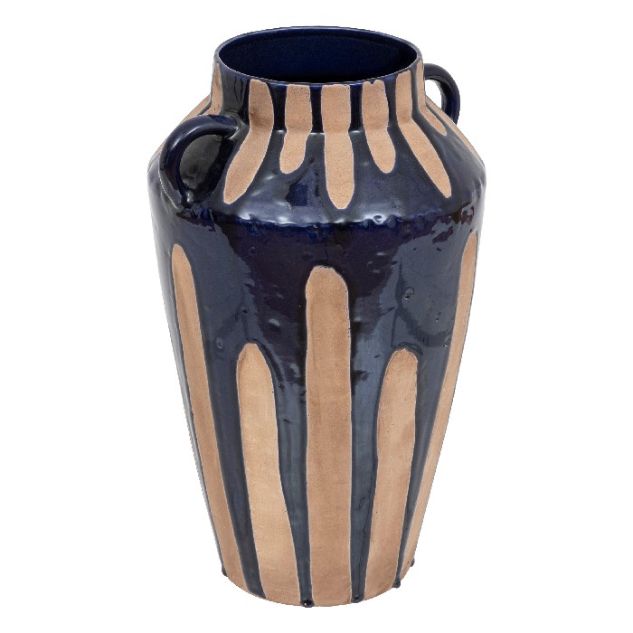 home-decor/vases/atmosphera-casa-azul-vase-42cm-high-blue-ceramic