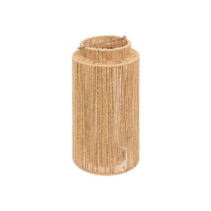 home-decor/candle-holders-lanterns/atmosphera-sisal-lantern-flower-h30cm