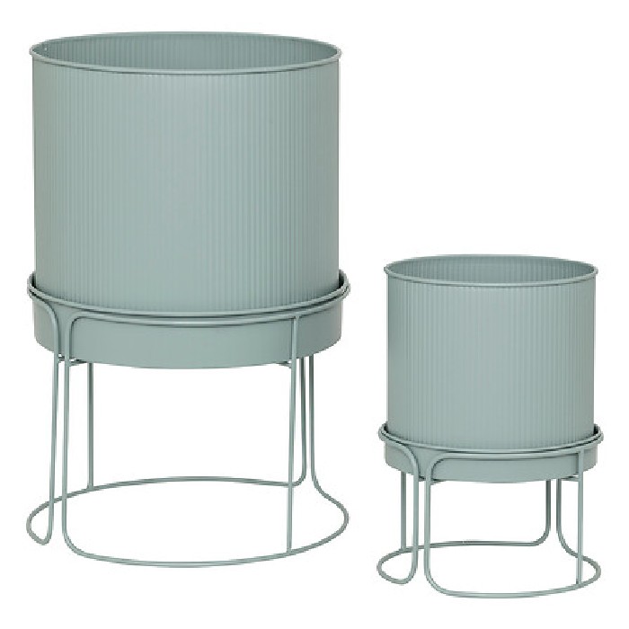 home-decor/indoor-pots-plant-stands/atmosphera-set-of-2-metal-pots-cela-azure-max-diameter-30cm