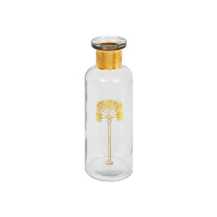 home-decor/vases/atmosphera-bou-clear-glass-bottle-vase-height-22cm