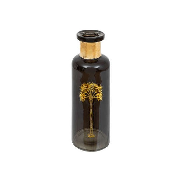 home-decor/vases/atmosphera-bou-khaki-glass-bottle-vase-height-22cm