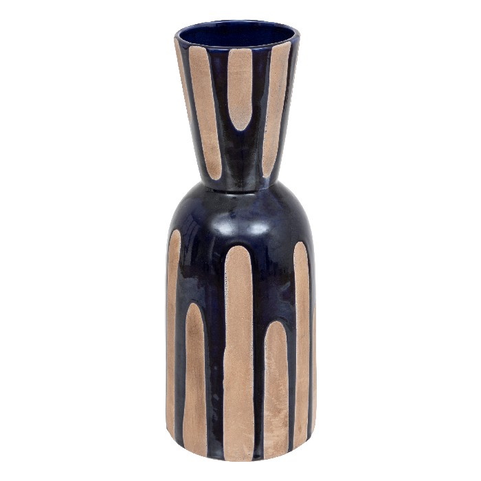 home-decor/vases/atmosphera-casa-azul-vase-40cm-high-blue-ceramic