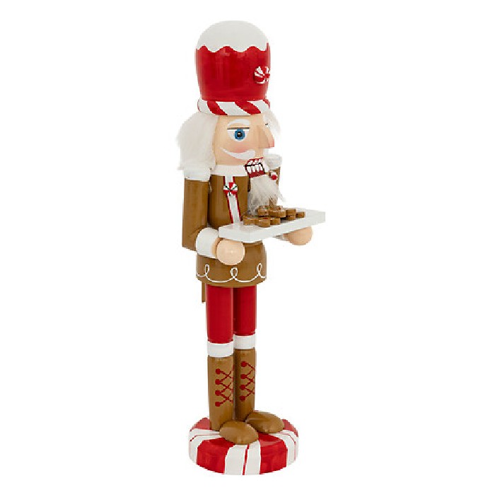 christmas/nutcrackers/atmosphera-gingerbread-wooden-nutcracker-–-h25cm