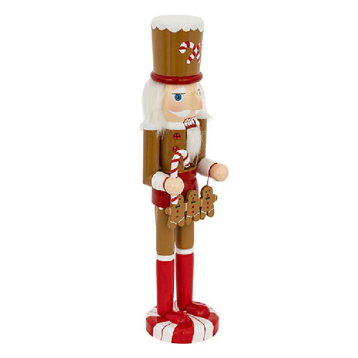 christmas/nutcrackers/atmosphera-gingerbread-wooden-nutcracker-–-h38cm