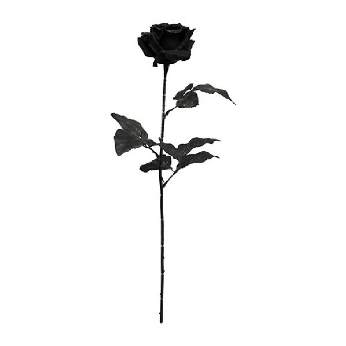 home-decor/artificial-plants-flowers/atmosphera-black-rose-with-gold-glitter-h65cm