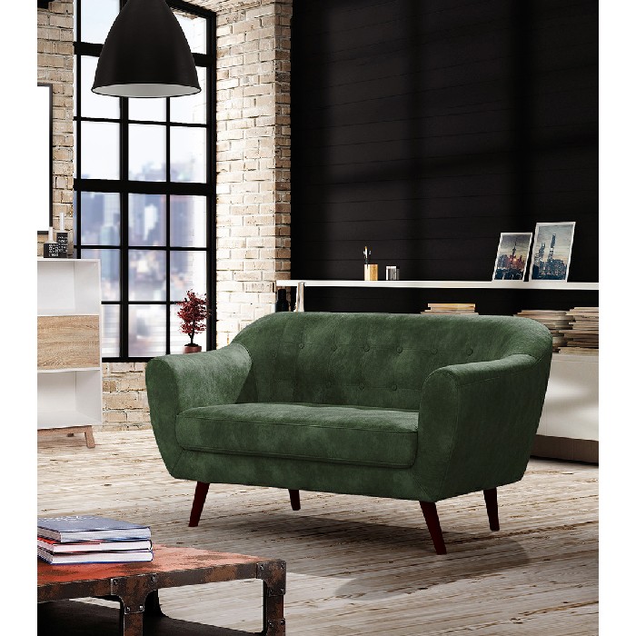 sofas/fabric-sofas/leonardo-2-seater-wenge-legs-bluvel-78-forest-green