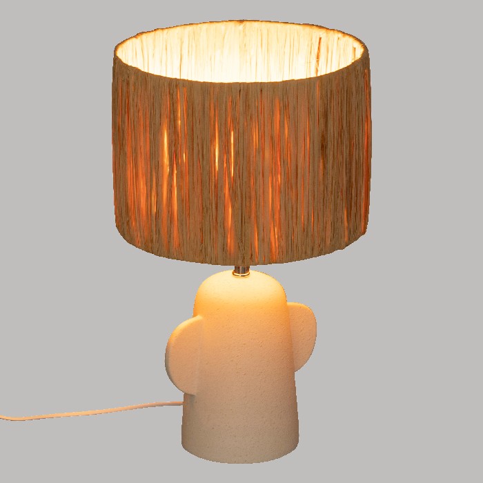 lighting/table-lamps/atmosphera-raia-natural-ceramic-lamp-height-42cm