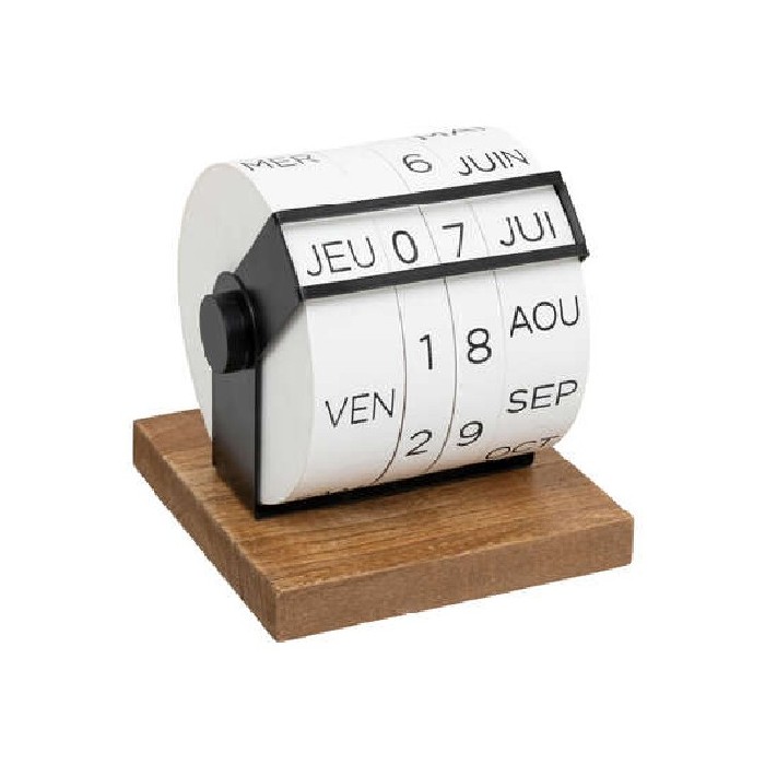home-decor/decorative-ornaments/atmosphera-be-vintage-wood-calendar-h15cm