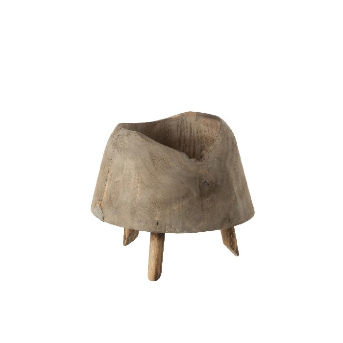 home-decor/indoor-pots-plant-stands/flowerpot-with-3-wooden-legs-natural