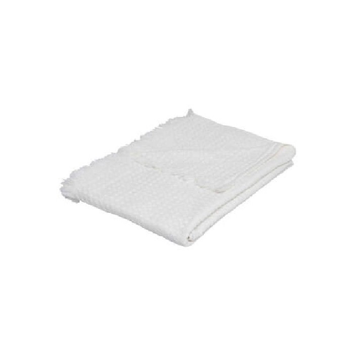 home-textiles/blankets-throws/atmosphera-throw-waffle-widdy-white-130cm-x-180cm
