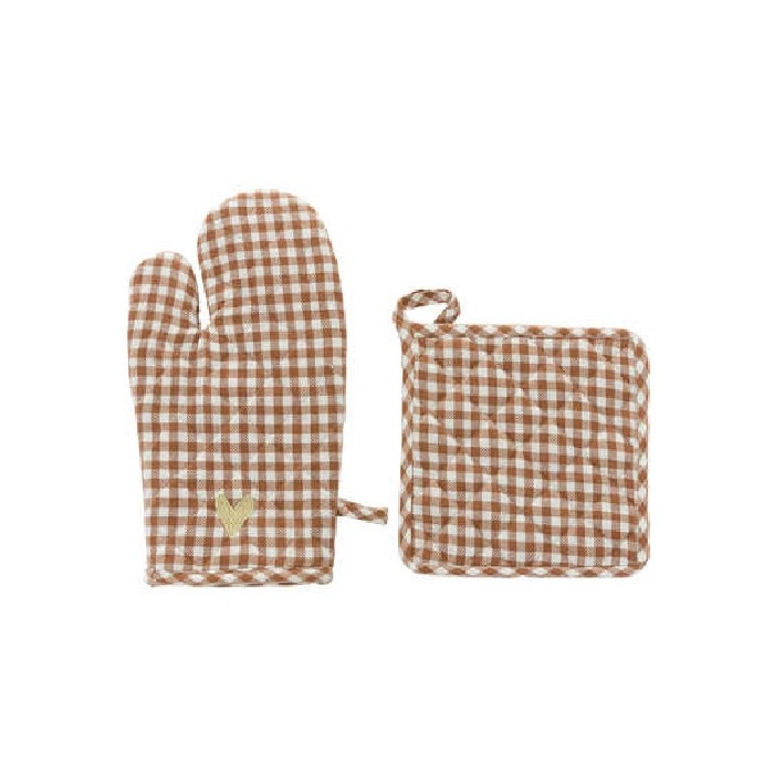 home-textiles/kitchen-textiles/atmosphera-glove-and-potholder-vichy-cotton-floral