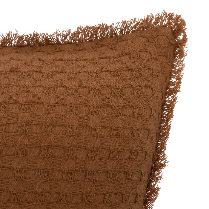 home-textiles/cushions-cushion-covers/atmosphera-cushion-waffle-widdy-terracotta-45cm-x-45cm
