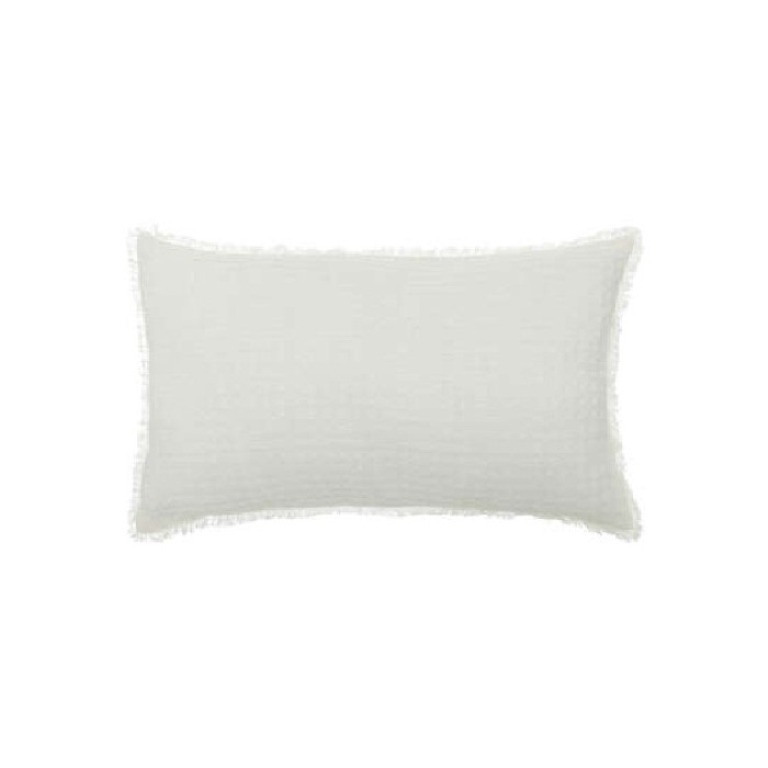 home-textiles/cushions-cushion-covers/atmosphera-cushion-waffle-widdy-white-30cm-x-50cm