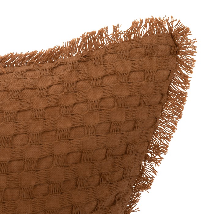 home-textiles/cushions-cushion-covers/atmosphera-cushion-waffle-widdy-terracotta-30cm-x-50cm