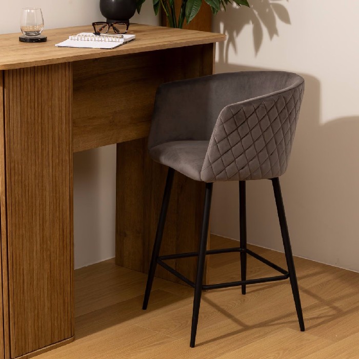 dining/dining-stools/atmosphera-marlo-velvet-grey-bar-stool-grey