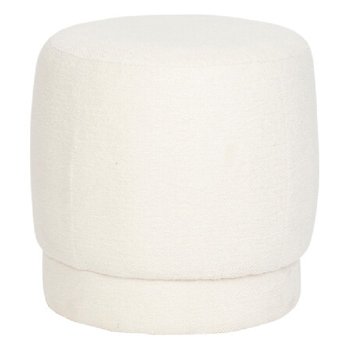 living/seating-accents/atmosphera-amea-bouclé-pouf-white