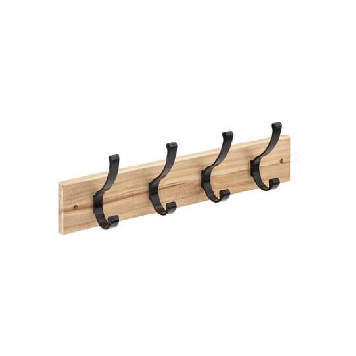 household-goods/clothes-hangers/5five-wood-and-black-metal-wall-hook-with-4-hooks