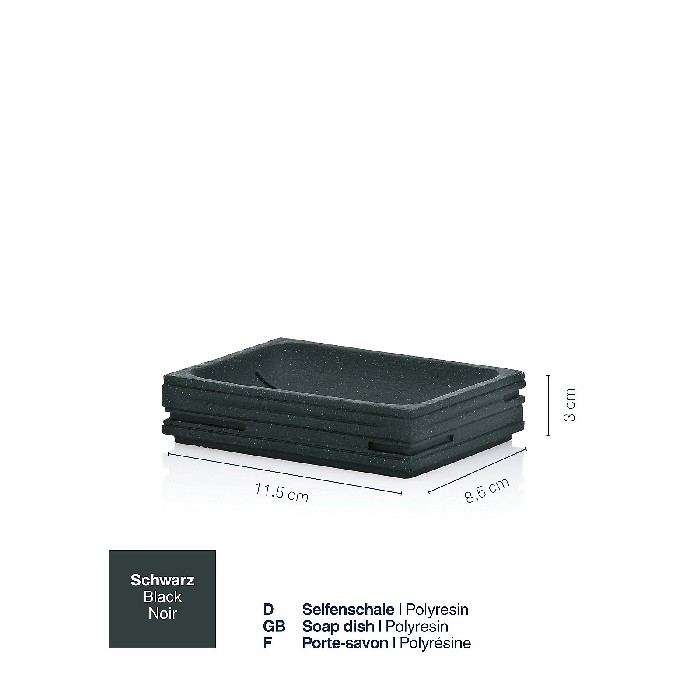 bathrooms/sink-accessories/kela-soap-dish-posidon-black