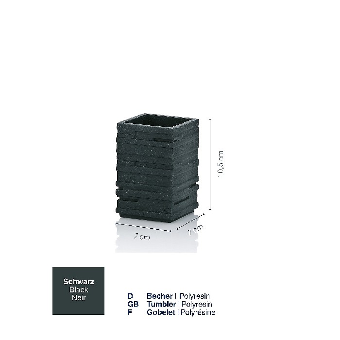 bathrooms/sink-accessories/kela-tumbler-posidon-black