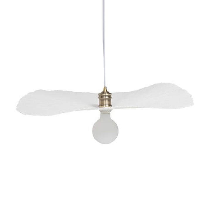 lighting/chandelier-pendant-lighting/atmosphera-tehani-white-paper-mache-pendant-light-d57cm