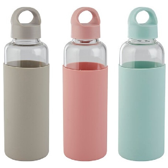 kitchenware/miscellaneous-kitchenware/5five-glass-and-silicone-bottle-05l-3-assorted