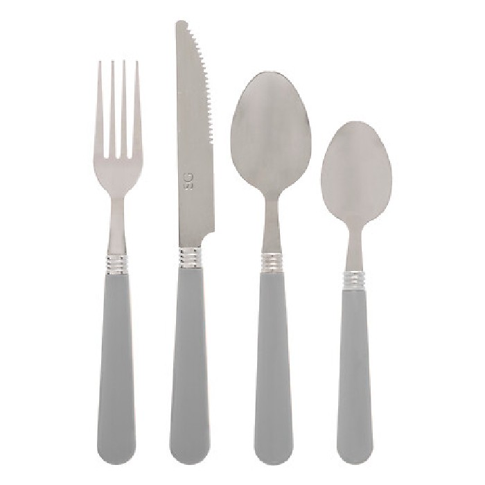 tableware/cutlery/sg-secret-de-gourmet-cutlery-set-colorama-grey-set-of-24pcs