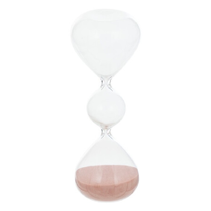 home-decor/decorative-ornaments/atmosphera-glass-sand-timer-h19cm-2-assorted