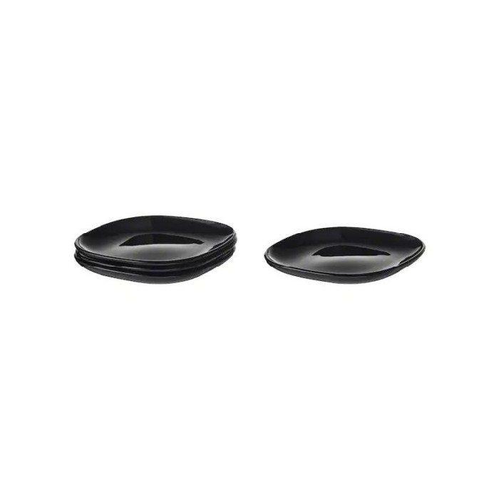 tableware/miscellaneous-tableware/ikea-backig-dessert-plate-black-18x18-cm
