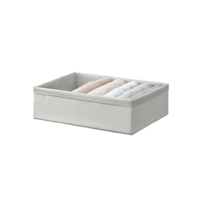 home-decor/deco/ikea-baxna-sorting-box-gray-white-26x34x10-cm